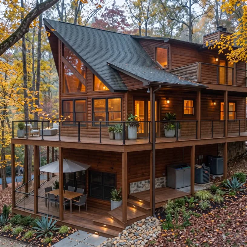 Scottdale deck after — new deck